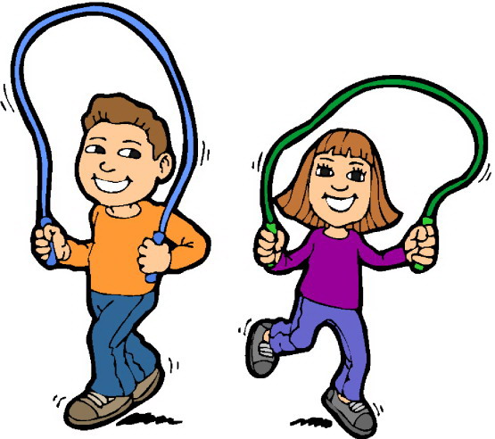 Kids playing clip art