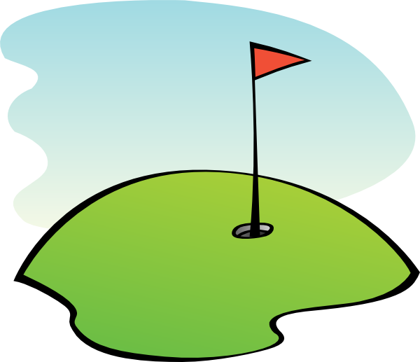 Golf Course Clipart