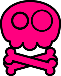 Pink Skull Clipart For Girls - ClipArt Best