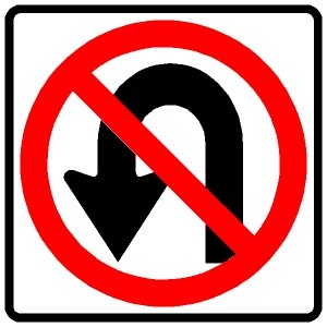 Printable U Turn Signs - ClipArt Best