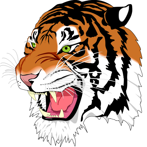 Free to Use & Public Domain Tiger Clip Art