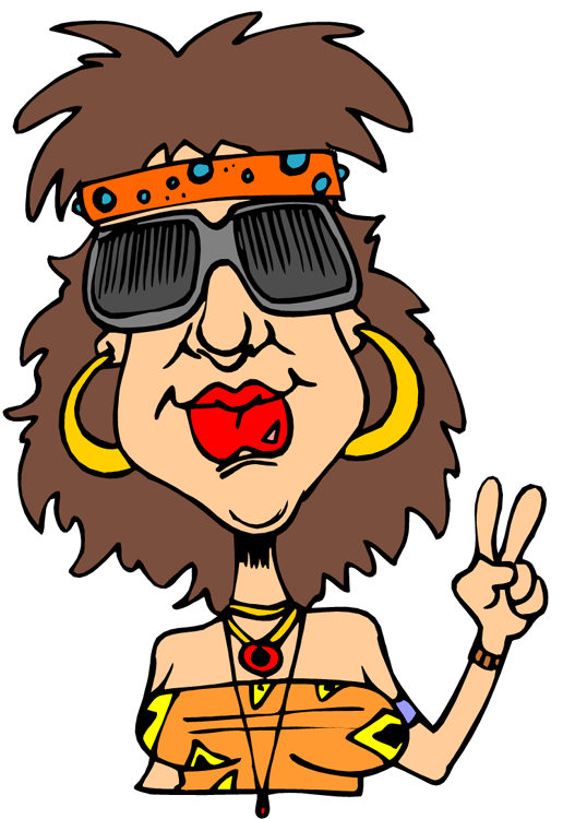 Cartoon Hippie - ClipArt Best