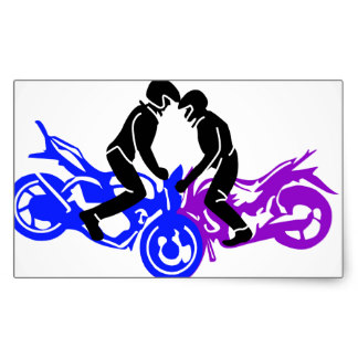 Stunt Riding Stickers | Zazzle