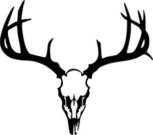 Deer Skull Decals For Trucks - ClipArt Best