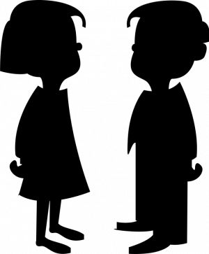 1000+ images about SILHOUETTES | Clip art, Love ...