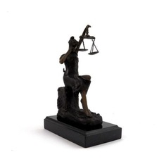 Shop Bronze Finish Lady Justice Statue Justicia Law Themis ...