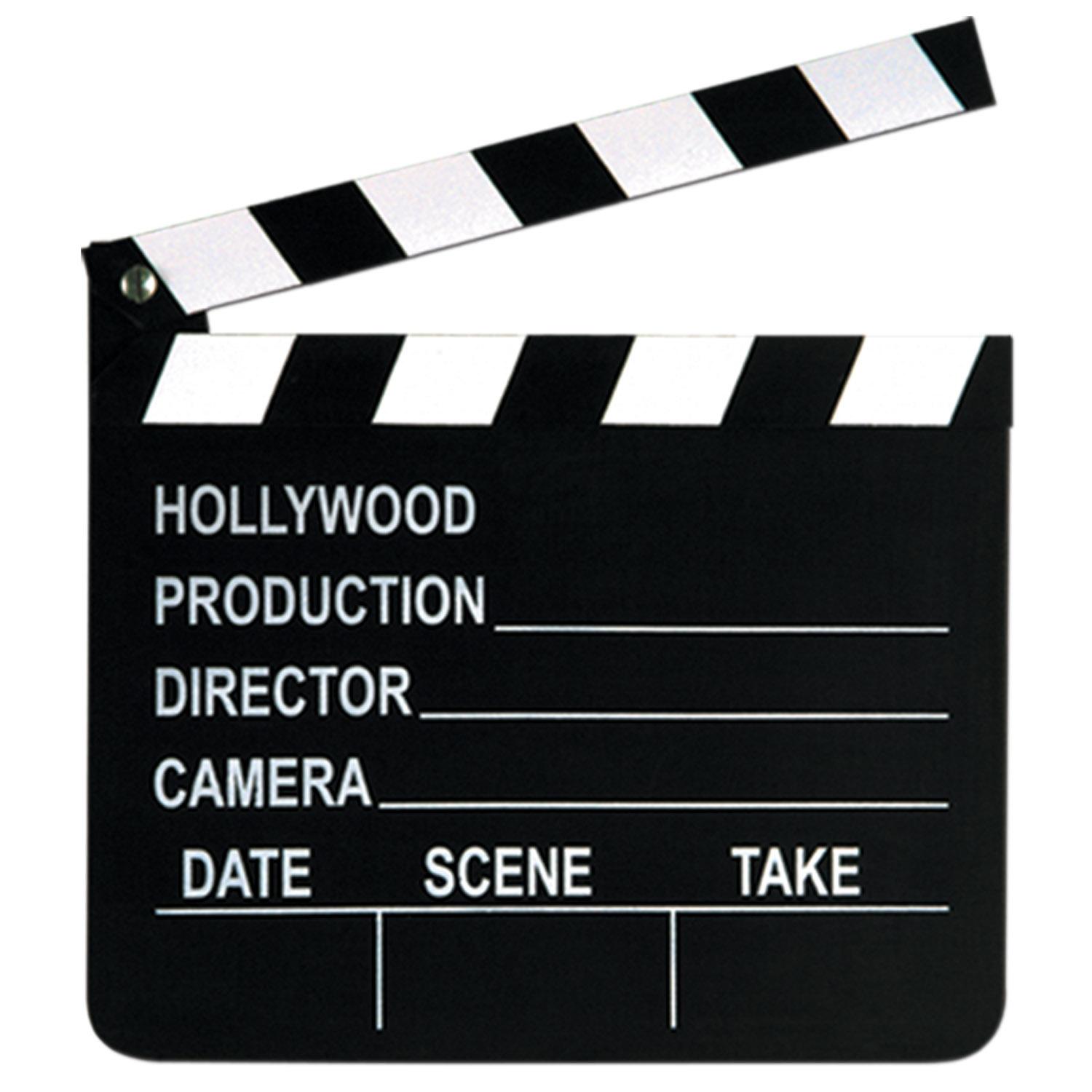 Hollywood Party Supplies - Movie Set Clapboard (Qty of 12 ...