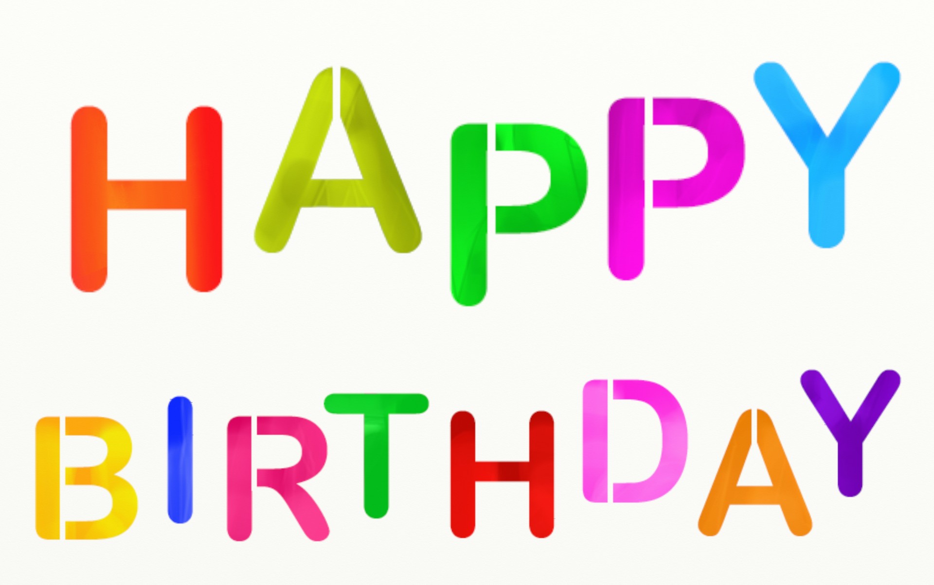 Happy Birthday Text Free Stock Photo - Public Domain Pictures