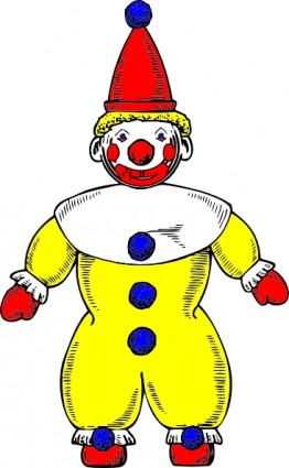 Clown clip art Vector clip art - Free vector for free download