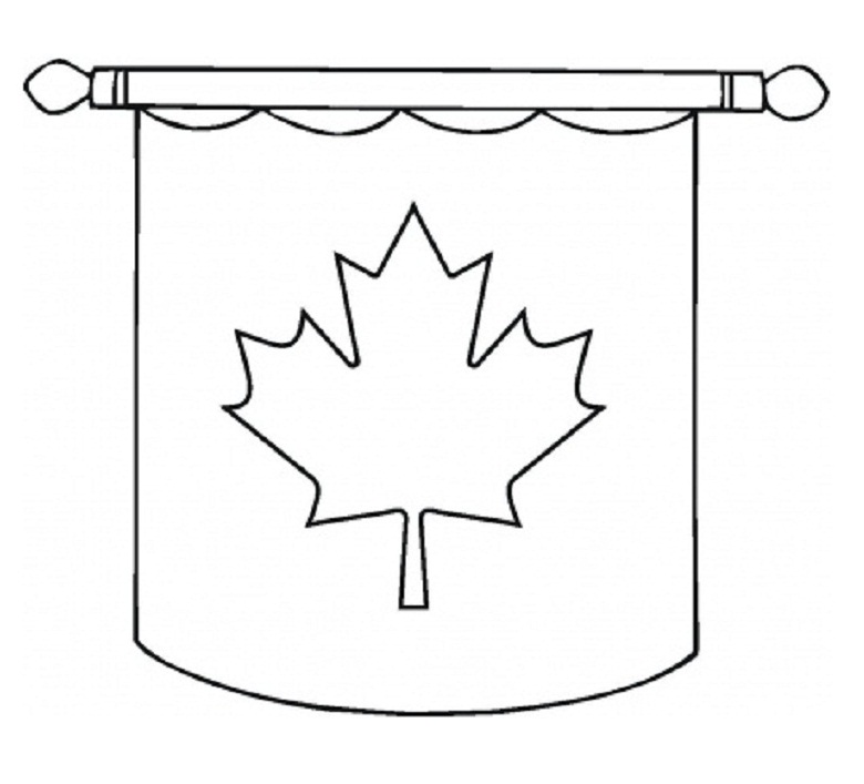 Canadian Flag Template Free - ClipArt Best