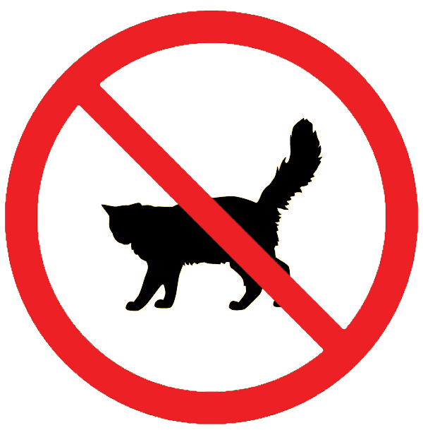 No Cats Allowed Sign - ClipArt Best