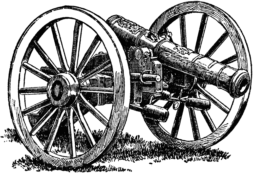 Cannon Drawing ClipArt Best