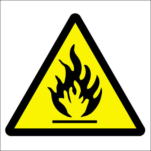 Flammable symbol - Signs 2 Safety