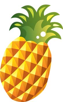 Pineapple clip art free free clipart images - Clipartix