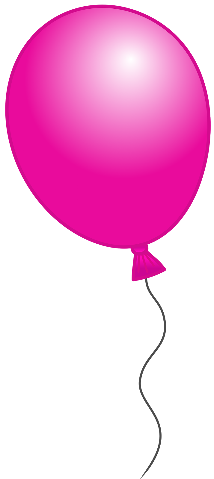 Pink Birthday Balloons Clipart No Background Clipart Best Clipart Best