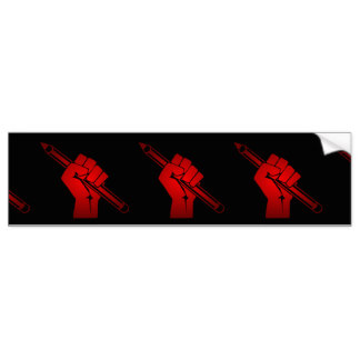 Raised Fist Bumper Stickers - Car Stickers | Zazzle