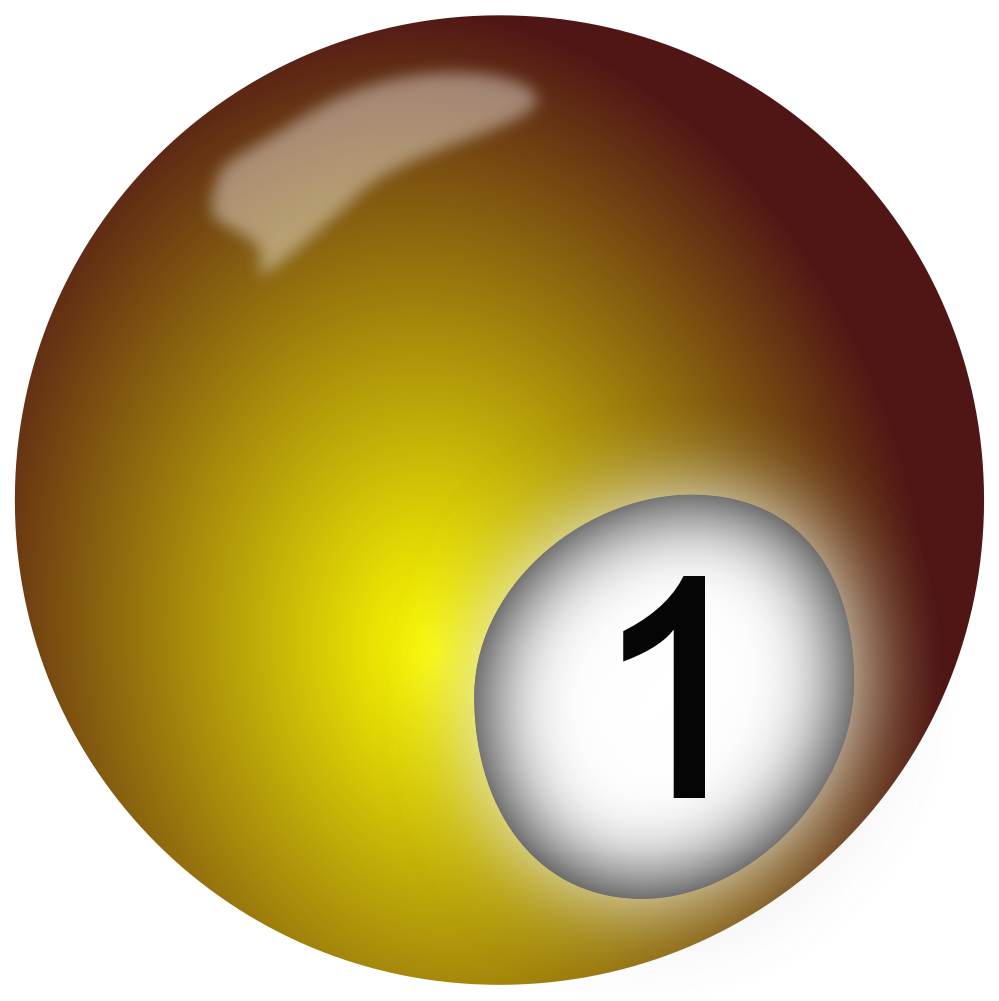 Clipart - Billiard Ball