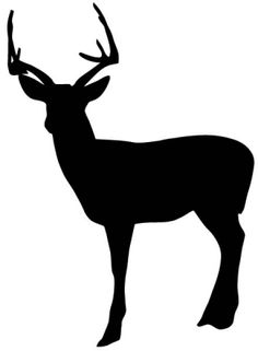 Deer Silhouette Clip Art - Tumundografico