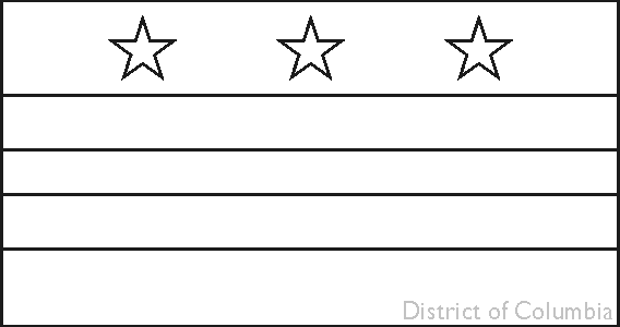 Colouring Book of Flags: United States of America