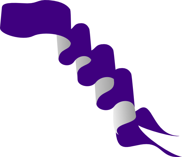 Purple Ribbon Clipart