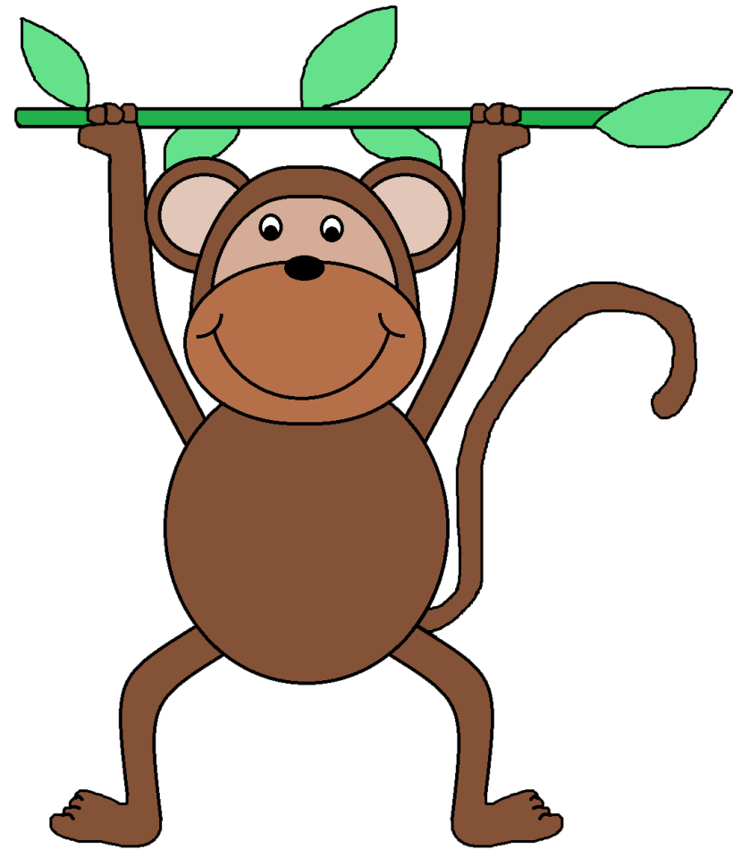 Monkey Clip Art - Tumundografico