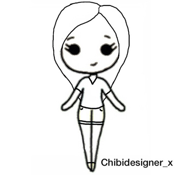 1000+ images about Chibi templates | Chibi, Katniss ...