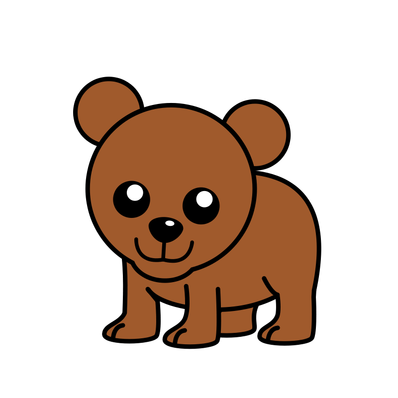 Bear Free Vector / 4Vector