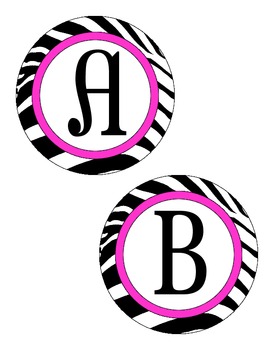 Printable clip art letters