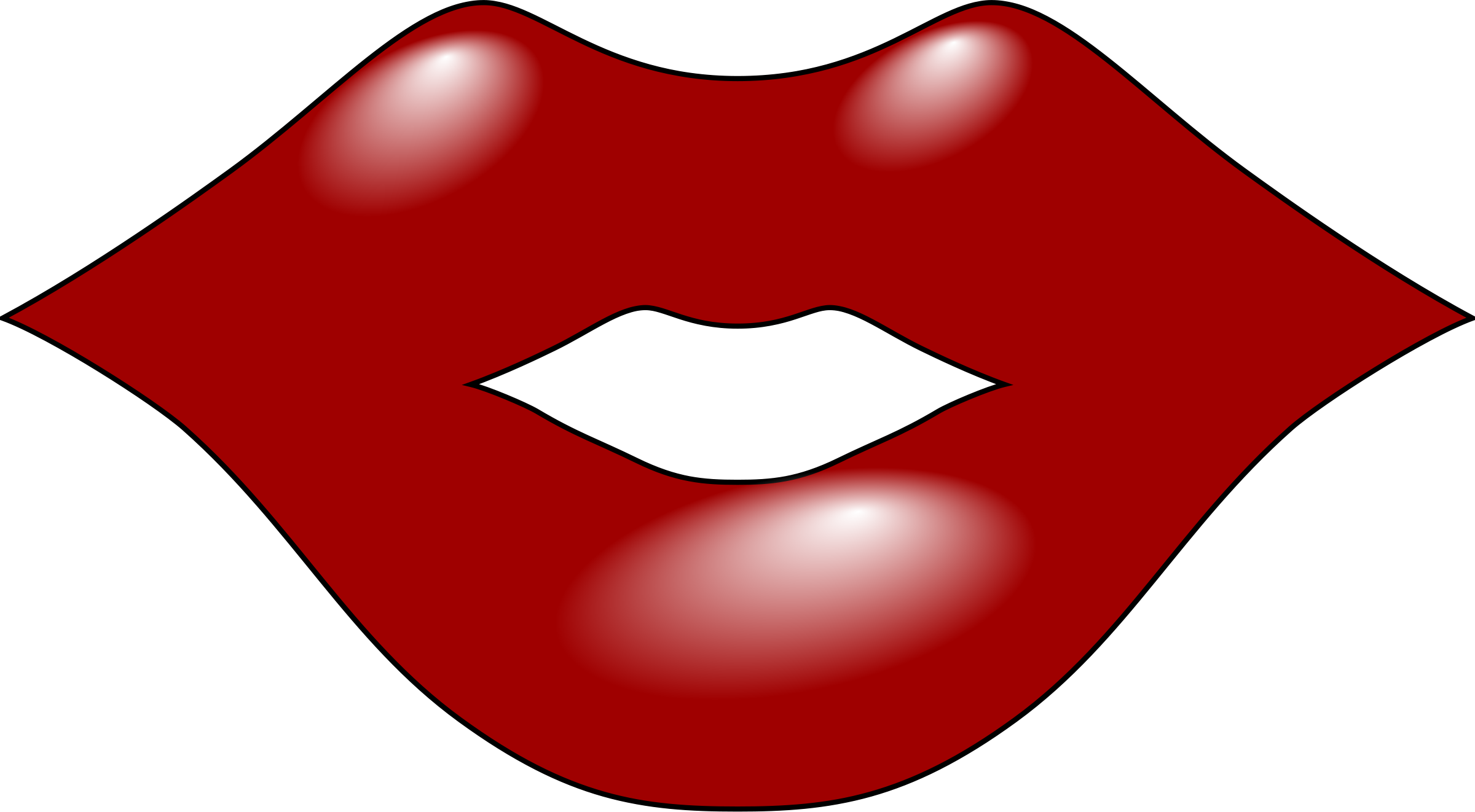 Red Lip - ClipArt Best