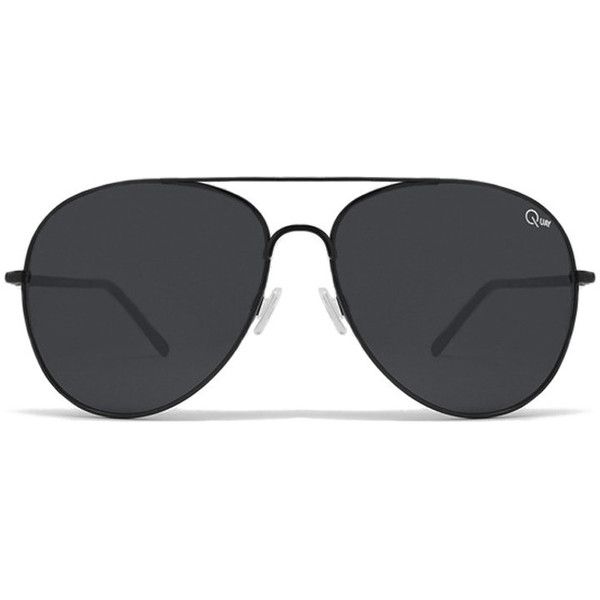 Black Aviator Sunglasses