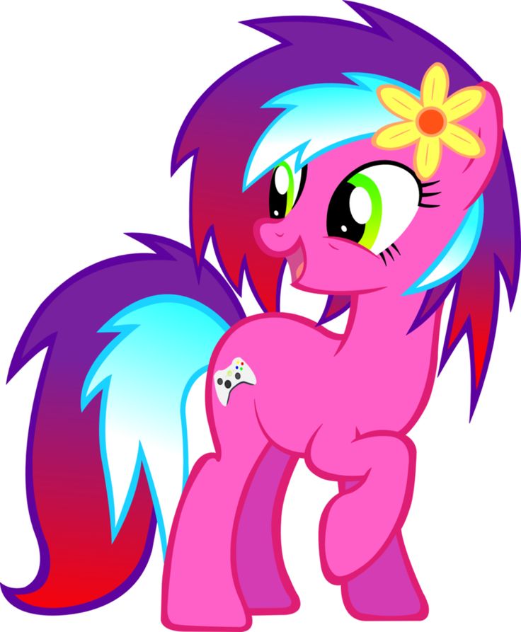 My little pony neon clipart - ClipartFox