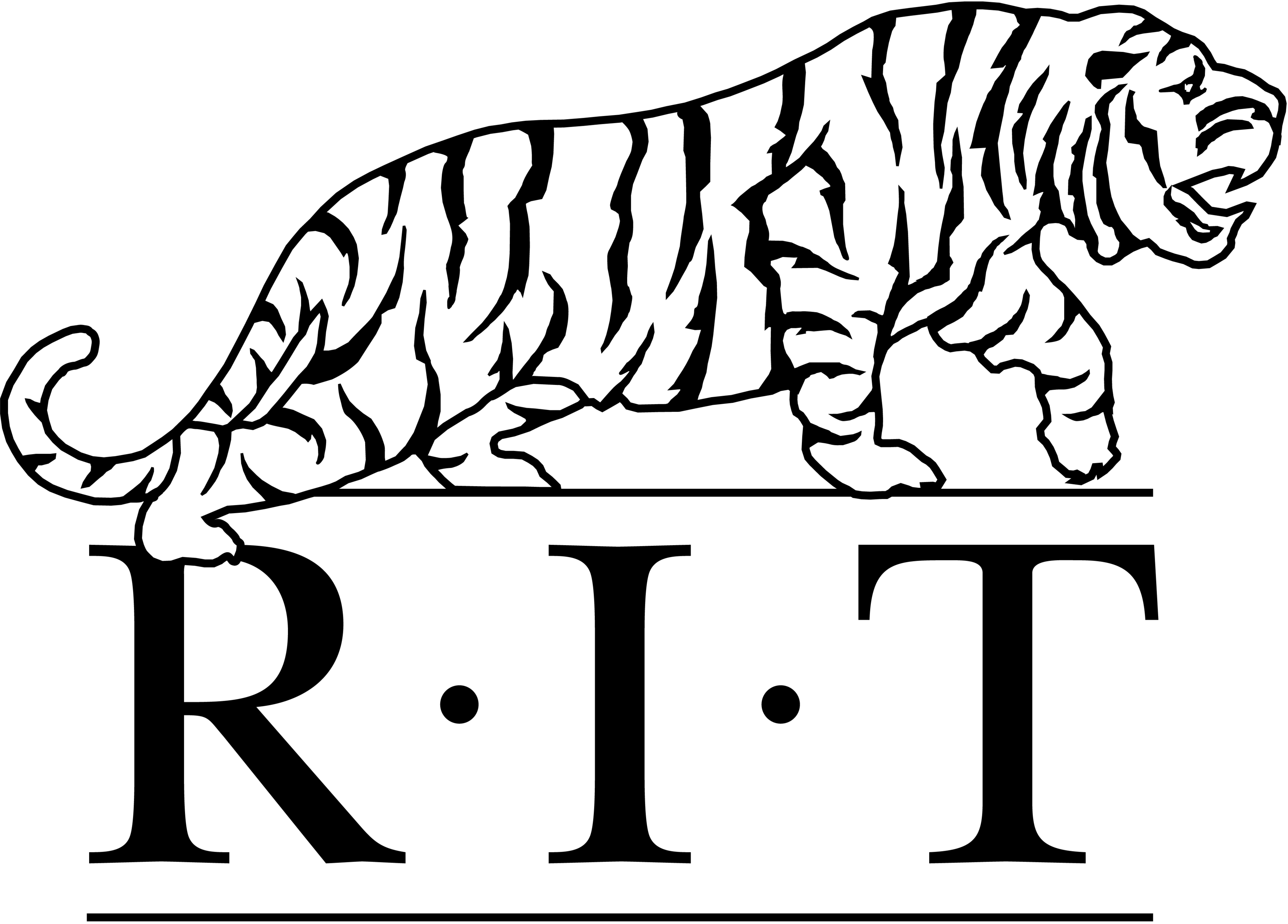 Black And White Tiger Drawings Clipart - Free to use Clip Art Resource