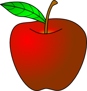 Teacher Apple Clipart - Free Clipart Images