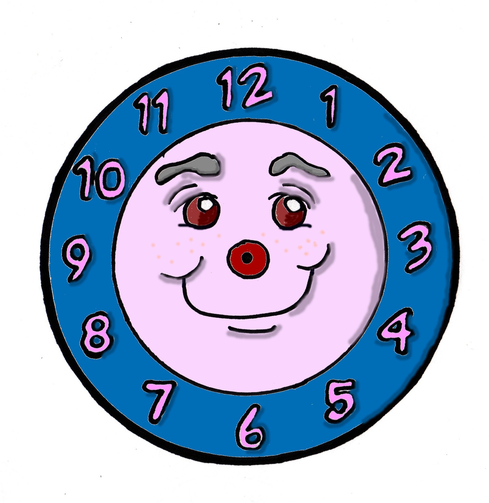 Free Printable Clock Faces Without Hands