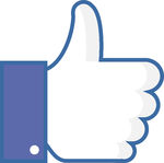 Facebook thumbs up clipart