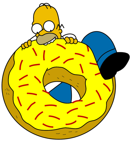 The Simpsons Yellow Cartoon Face Wallpaper - ClipArt Best