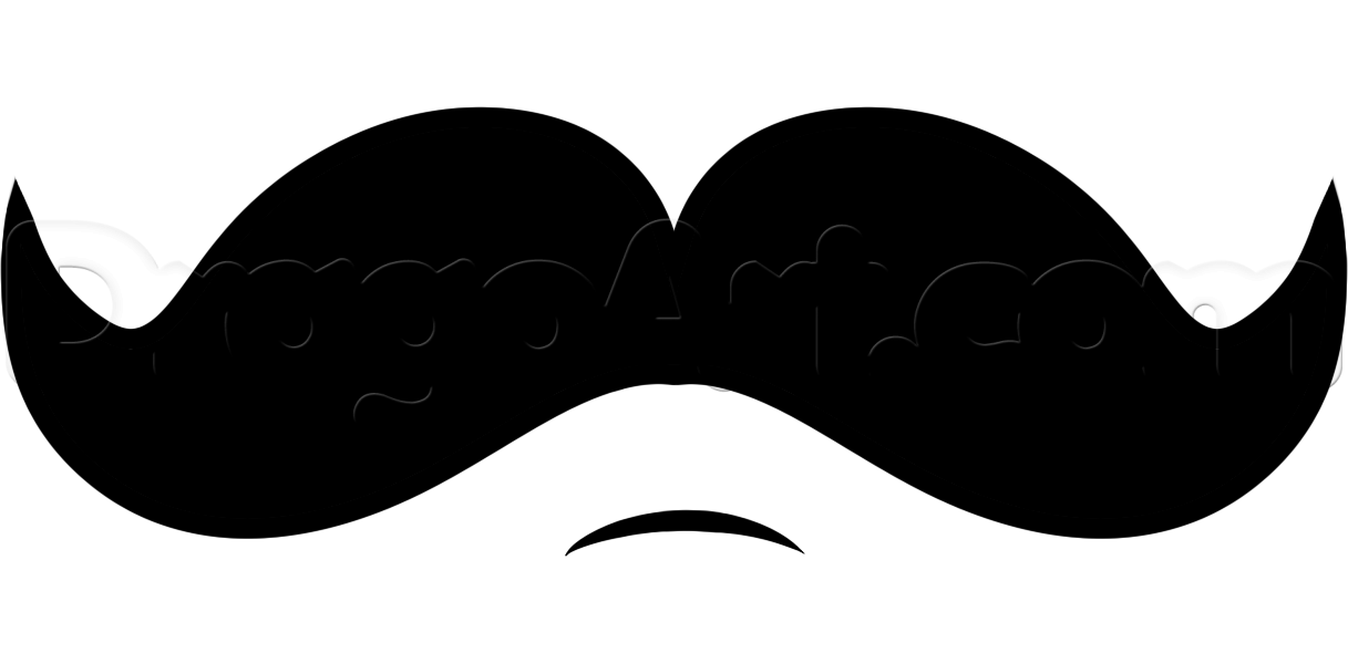 How to Draw a Mustache, Step by Step, Hair, People, FREE Online ...