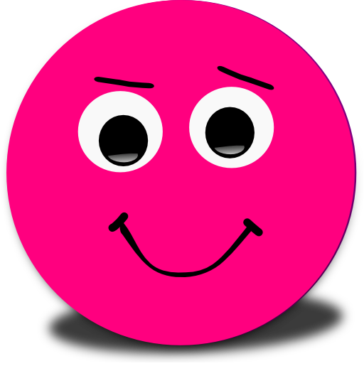 Happy Smiley Pink Emoticon Clipart | i2Clipart - Royalty Free ...