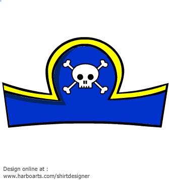 Download : Cartoon Pirate hat - Vector Graphic