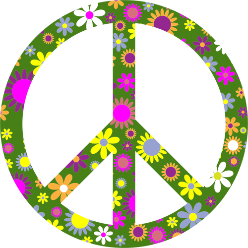 9519 peace sign symbol clip art | Public domain vectors