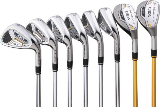 ADAMS - Adams Idea A7 Iron Set - Steel in CUSTOM GOLF IRONS