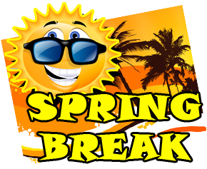 Spring break children clipart image #15976