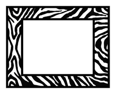 Free zebra print clipart - ClipartFox