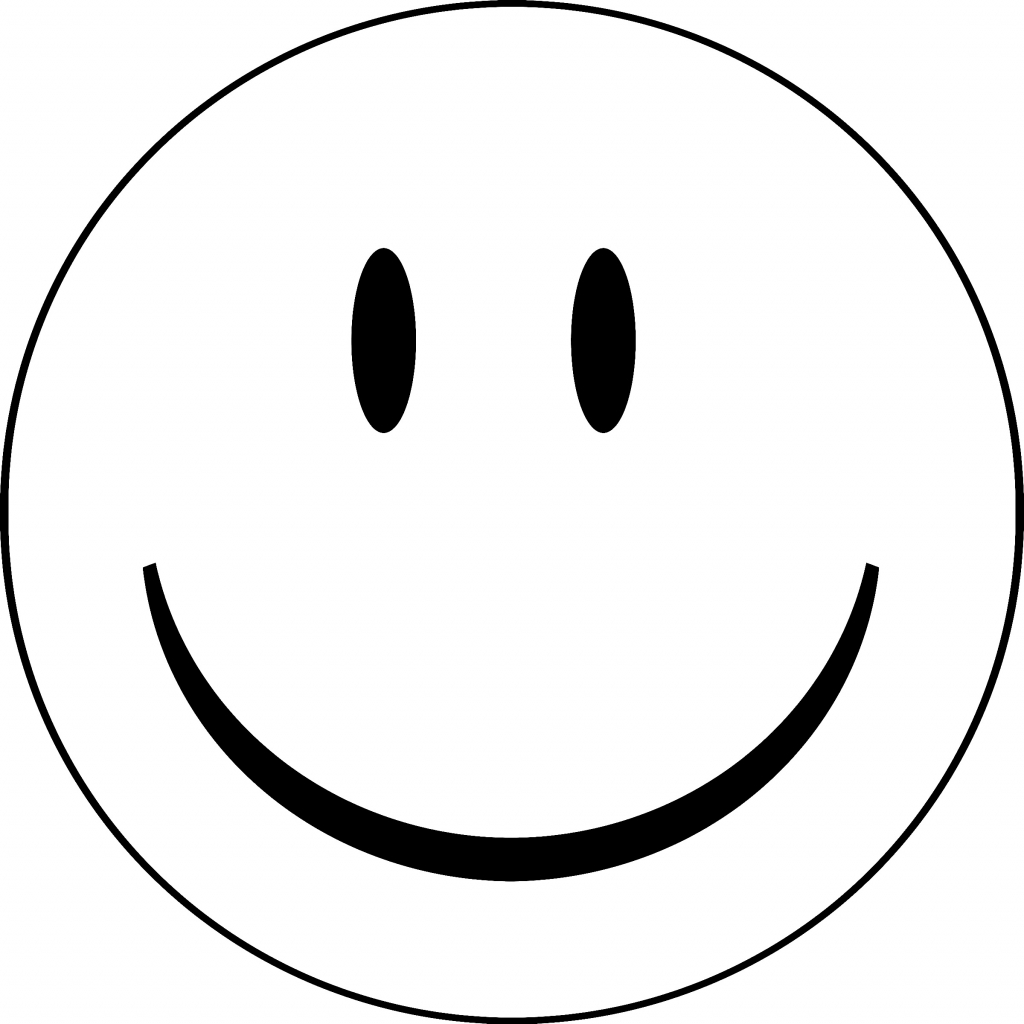 Happy Face Coloring Page Free Coloring Pages Smiley Face Coloring ...