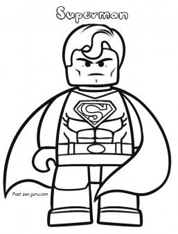 Superhero Coloring Pages | Coloring ...