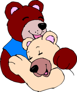 Bears Hugging Clip Art - vector clip art online ...