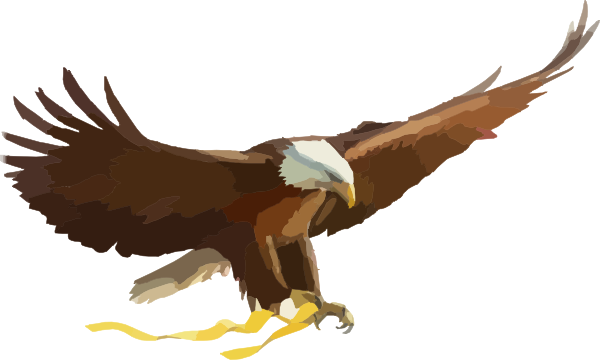 Soaring Eagle Clip Art - vector clip art online ...