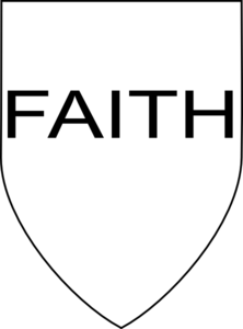 faith shield Colouring Pages - ClipArt Best - ClipArt Best