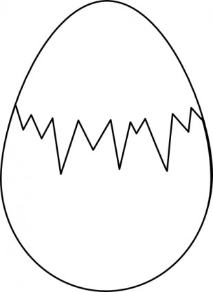 Easter Egg Clip Art Black And White | Happy Easter Day 2014