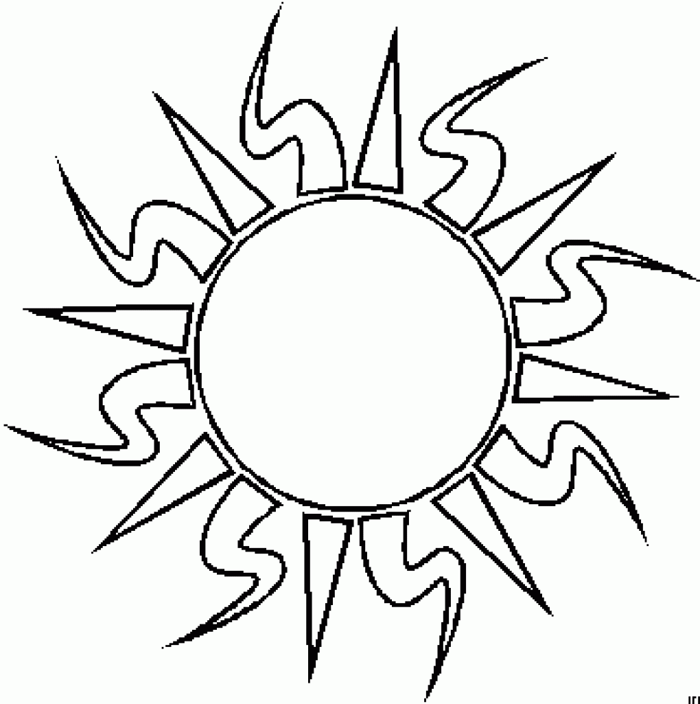 Sun Coloring Pages For Kids - ClipArt Best